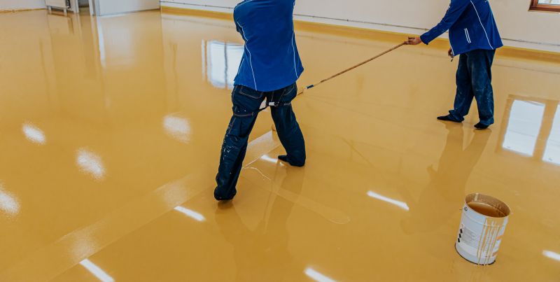 Basement Floor Epoxy Service