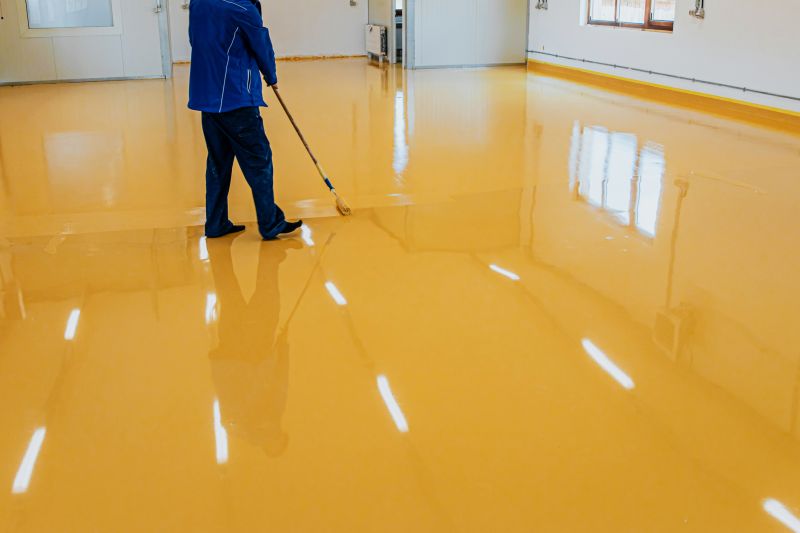 Completed Industrial Epoxy Floor