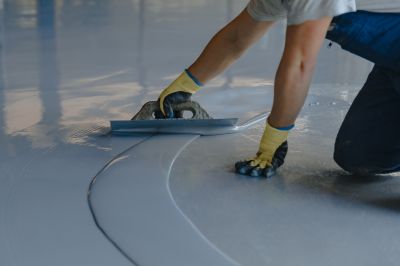 Commercial Epoxy Floor Service detail