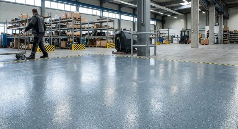 Epoxy Floor Coating project example